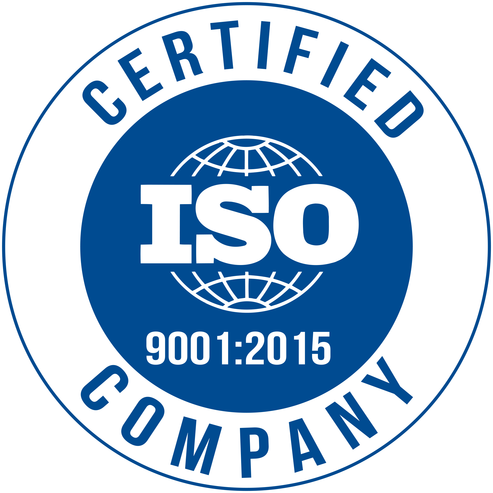 Сертификат ISO 9001:2015 (Система менеджмента качества)