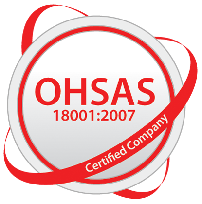 Сертификат OHSAS 18001:2007 (Система менеджмента безопасности труда и охраны здоровья)